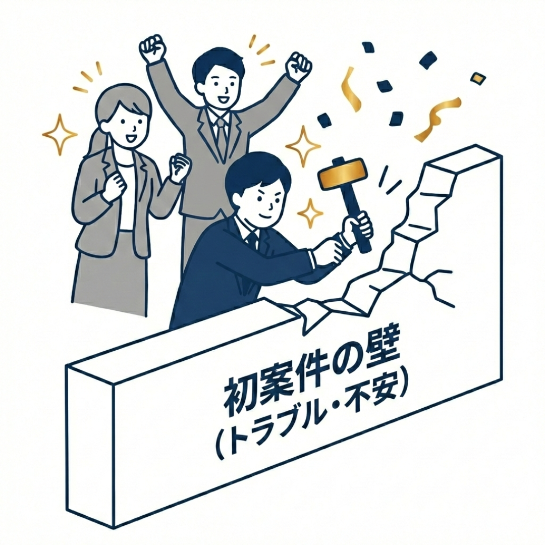 最初の一歩の壁を突破